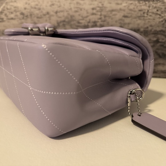 NWT Coach Tabby Shoulder Bag 26 With Quilting Soft Purple CP147 - Picture 10 of 13